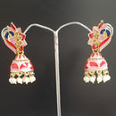 Shreeji Gold Plated Meenakari Earrings