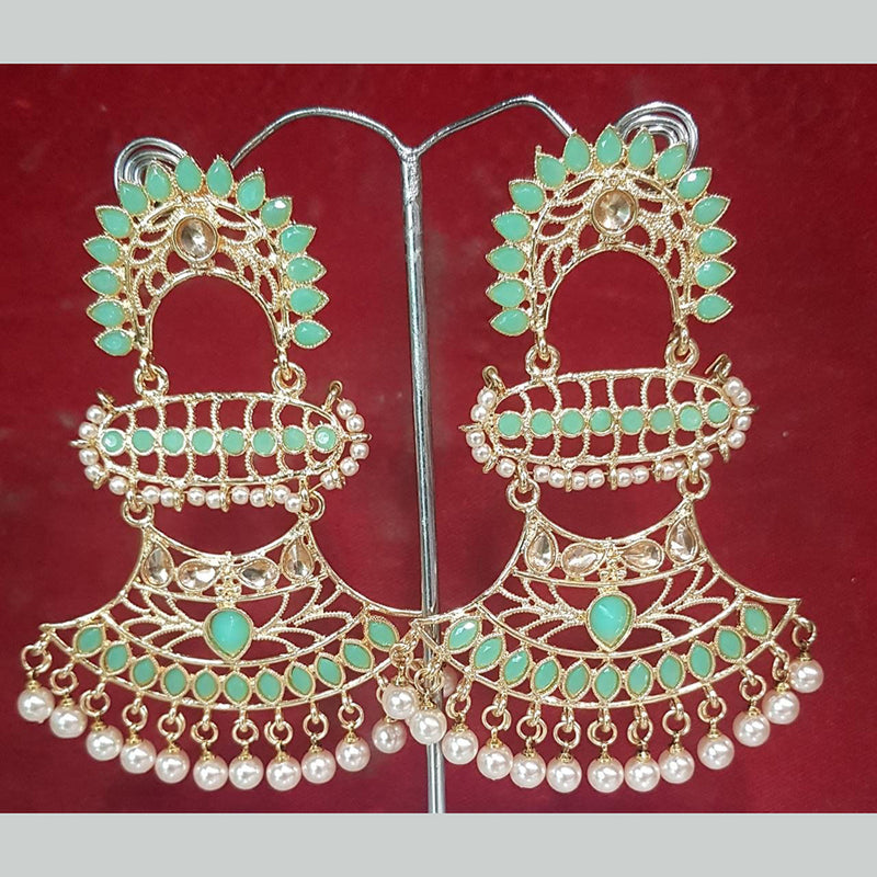 Shreeji Gold Plated Dangler Earrings Earrings