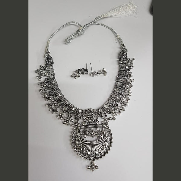 Shreeji Oxidised Plated Necklace Set