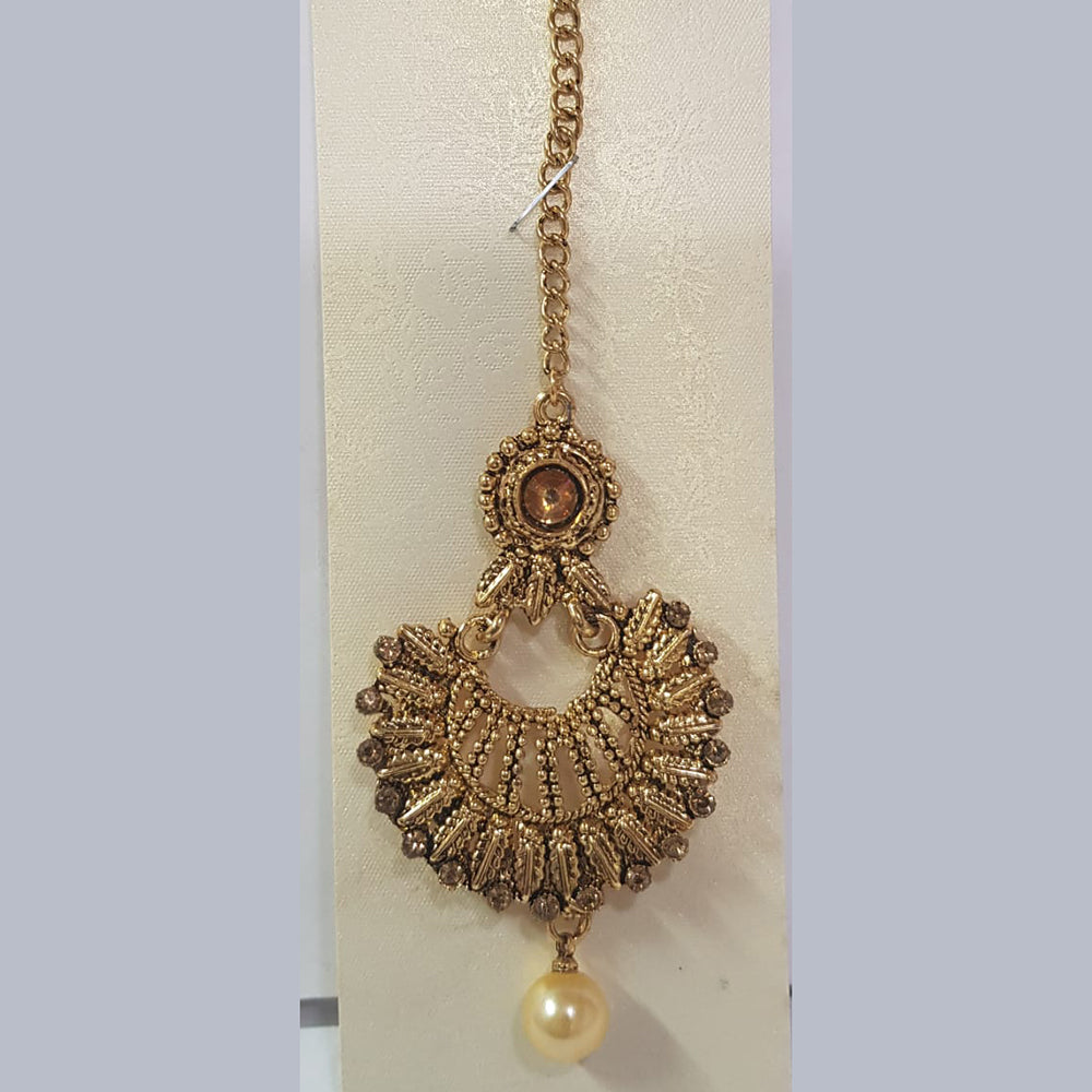 Shreeji Gold Plated Maangtikka