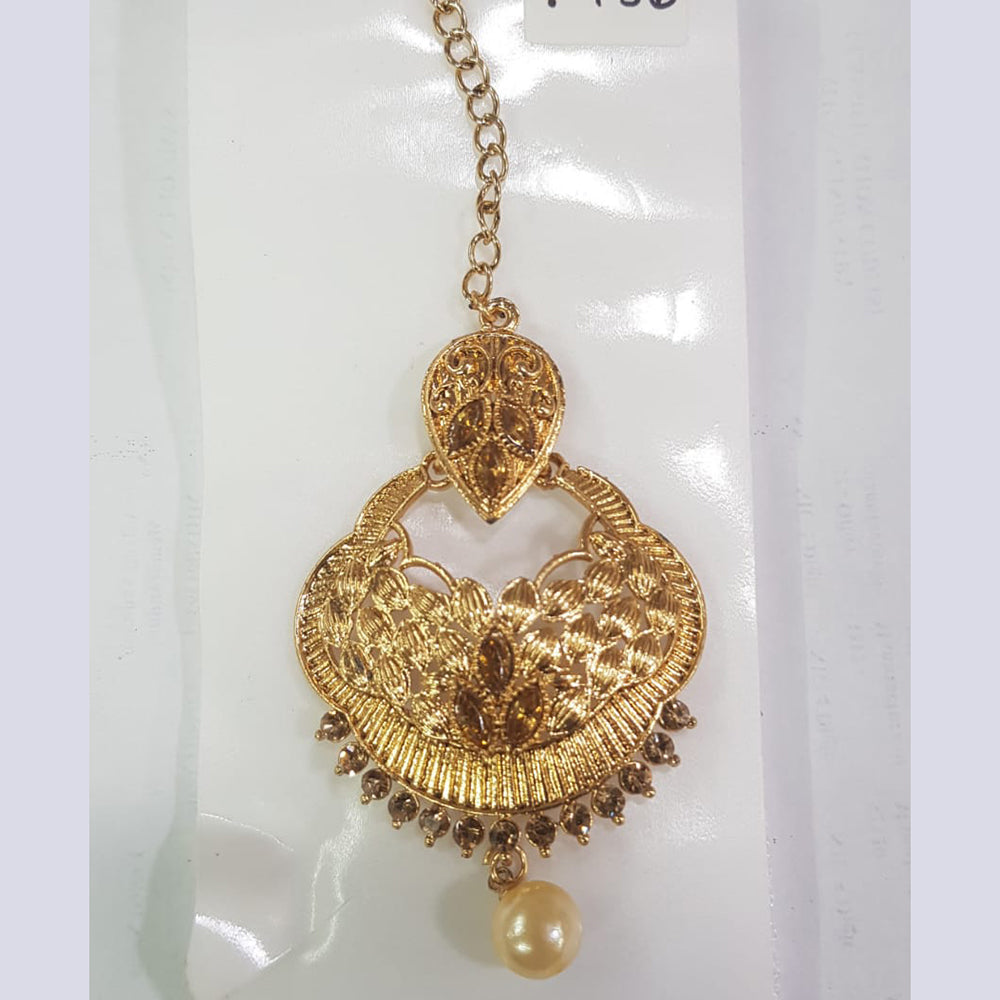 Shreeji Gold Plated Maangtikka