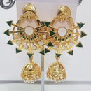 Shreeji Gold Plated Jhumki Earrings