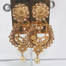 Shreeji Gold Plated Dangler Earrings