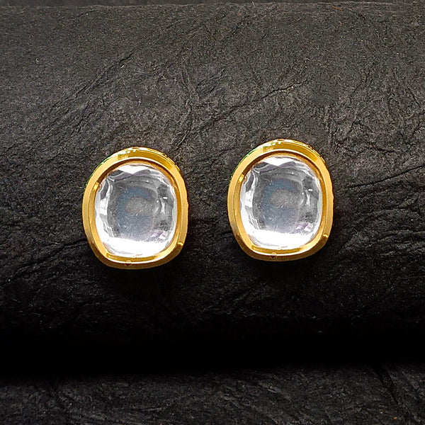 Bhavi Jewels Gold Plated Stud Earrings