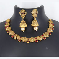 Corbeda Fashion Gold Plated Pota Necklace Set