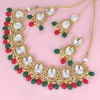 Corbeda Fashion Gold Plated Crystal Necklace Set