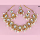 Corbeda Fashion Gold Plated Crystal Necklace Set