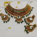 Kumavat Jewels Gold Plated Austrian Stone Necklace Set