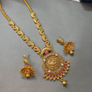 Matchit Pota Stone Gold Plated Necklace Set - JW-10231052PGR