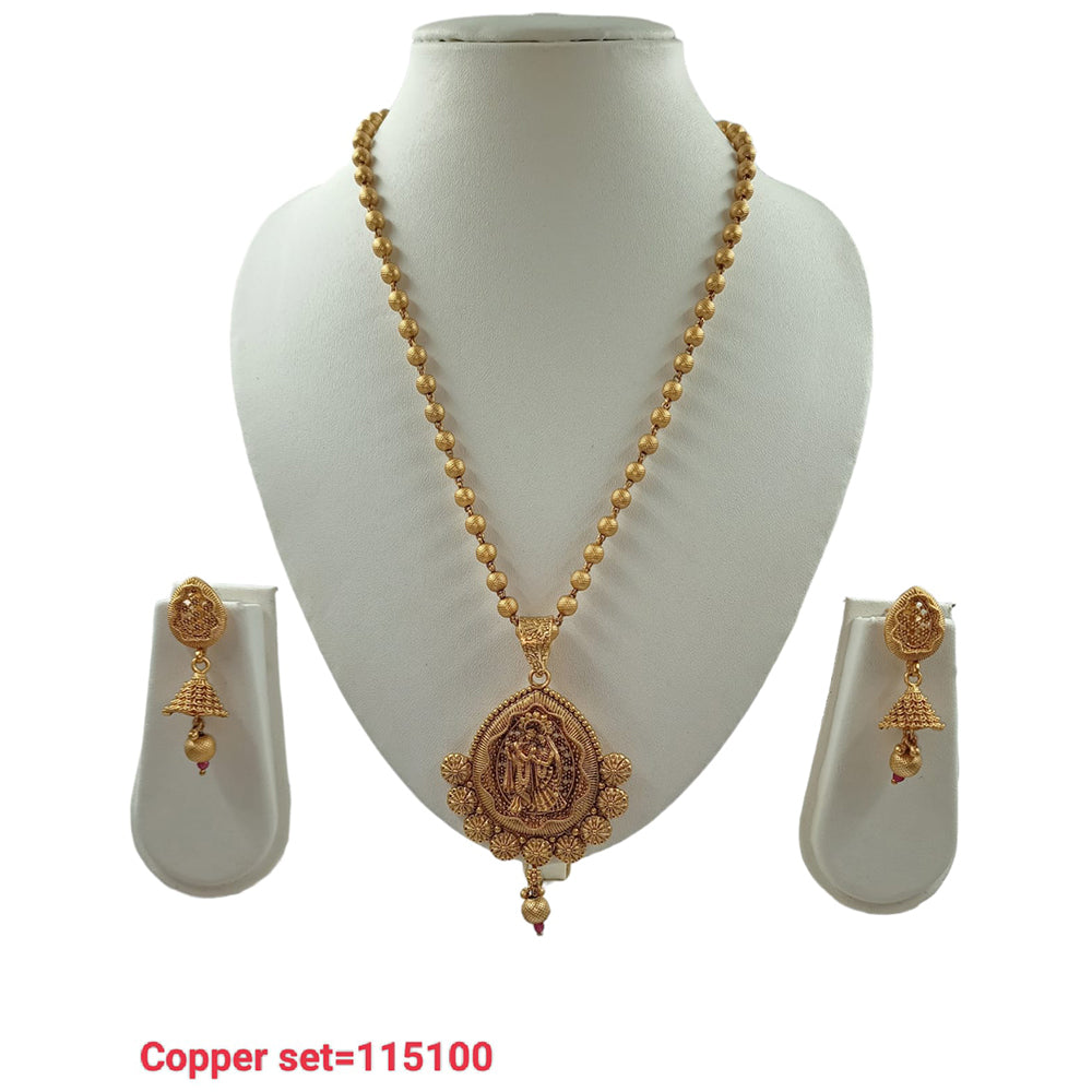 Padmawati Bangles Copper Necklace Set