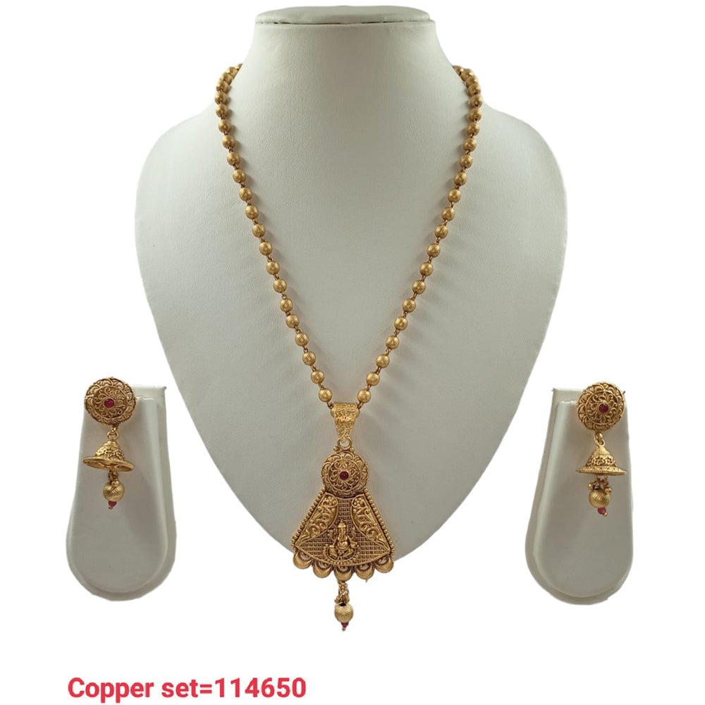 Padmawati Bangles Copper Necklace Set