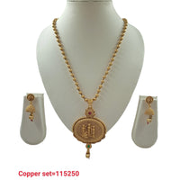 Padmawati Bangles Copper Necklace Set