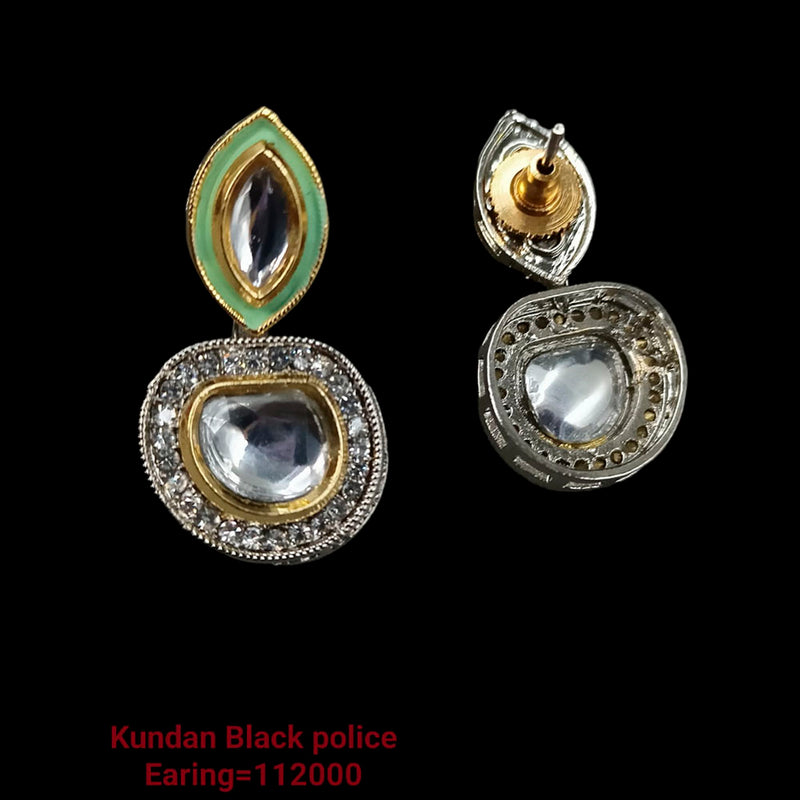 Padmawati Bangles Kundan And Austrian Stone Earrings