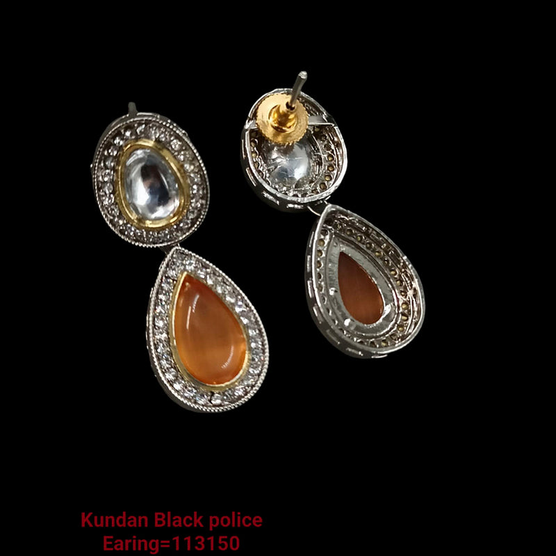 Padmawati Bangles Kundan And Austrian Stone Earrings