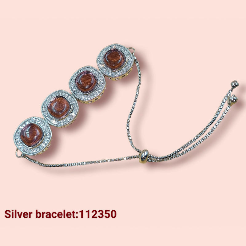 Padmawati Bangles Silver Plated Bracelet