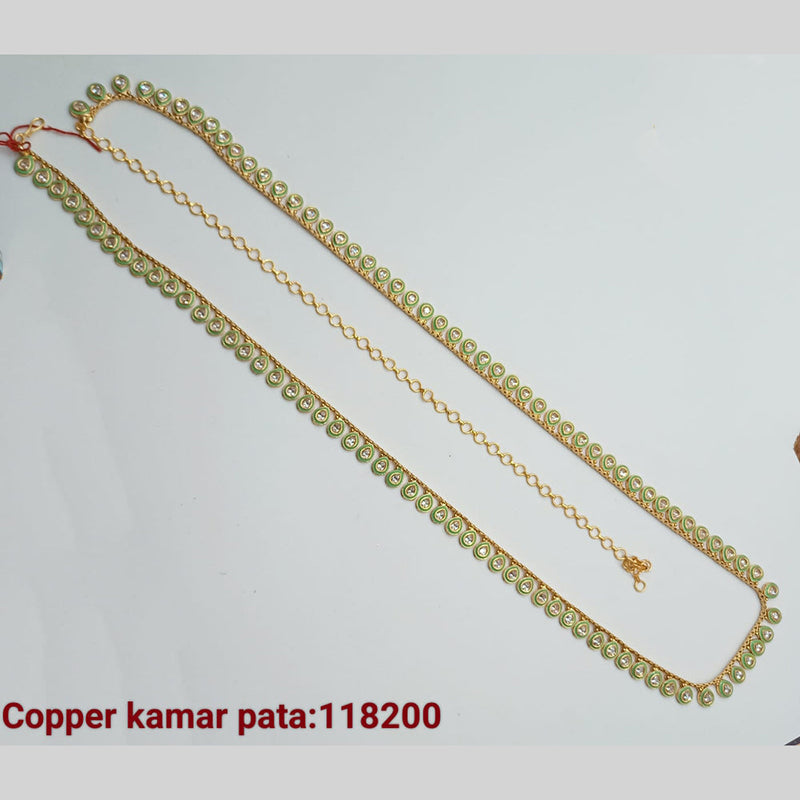 Padmawati Bangles Copper Gold Austrian Stone Kamarband