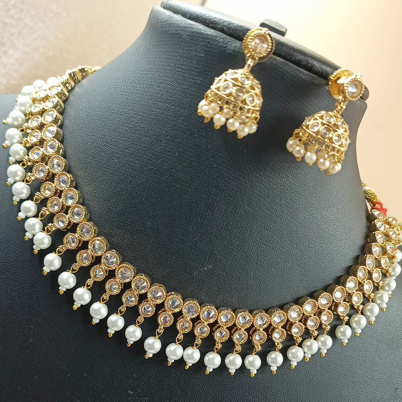 Padmawati Bangles Copper Gold Plated Necklace Set