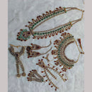 Neetu Art Gold Plated Kundan Bridal Jewellery Set for Women