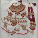 Neetu Art Gold Plated Bridal Jewellery Set