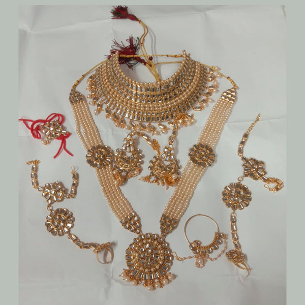 Neetu Art Gold Plated Bridal Jewellery Set