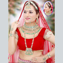 Neetu Art Gold Plated Kundan Bridal Set