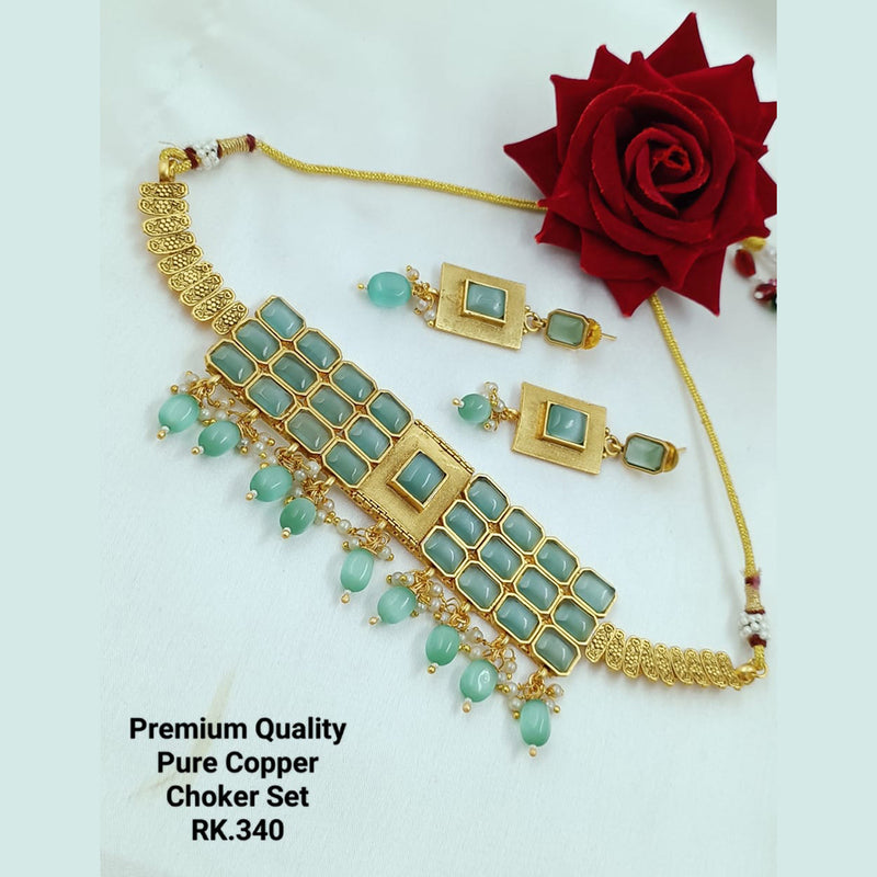 Manisha Jewellery Crystal Stone Choker Necklace Set