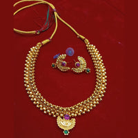 Manisha Jewellery Gold Plated Necklace Set