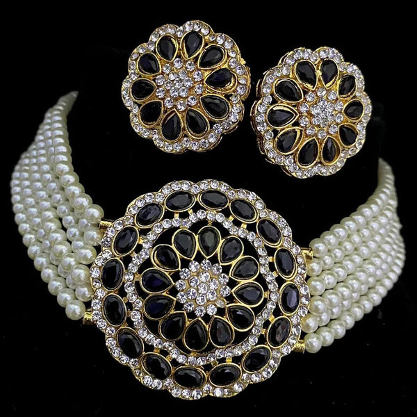 Manisha Jewellery Pearl Choker Necklace Set