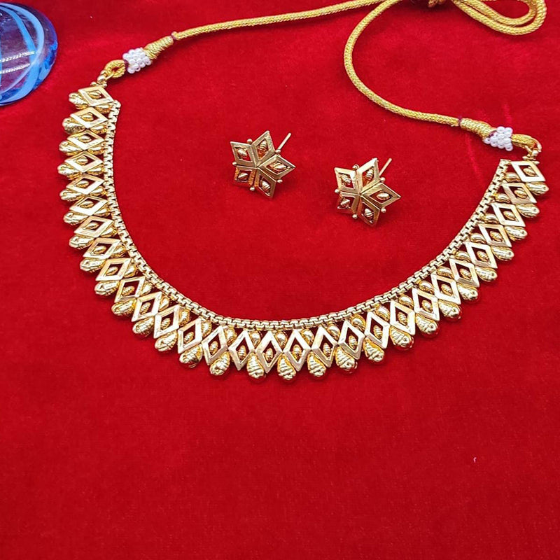 Manisha Jewellery Gold Plated Necklace Set