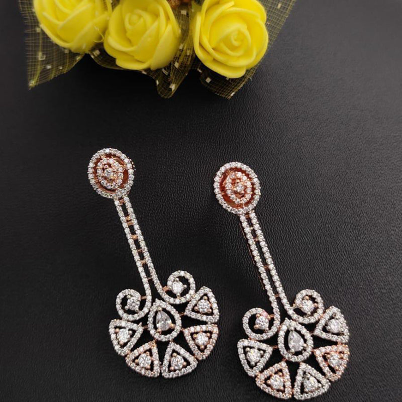 Manisha Jewellery American Diamond Earrings