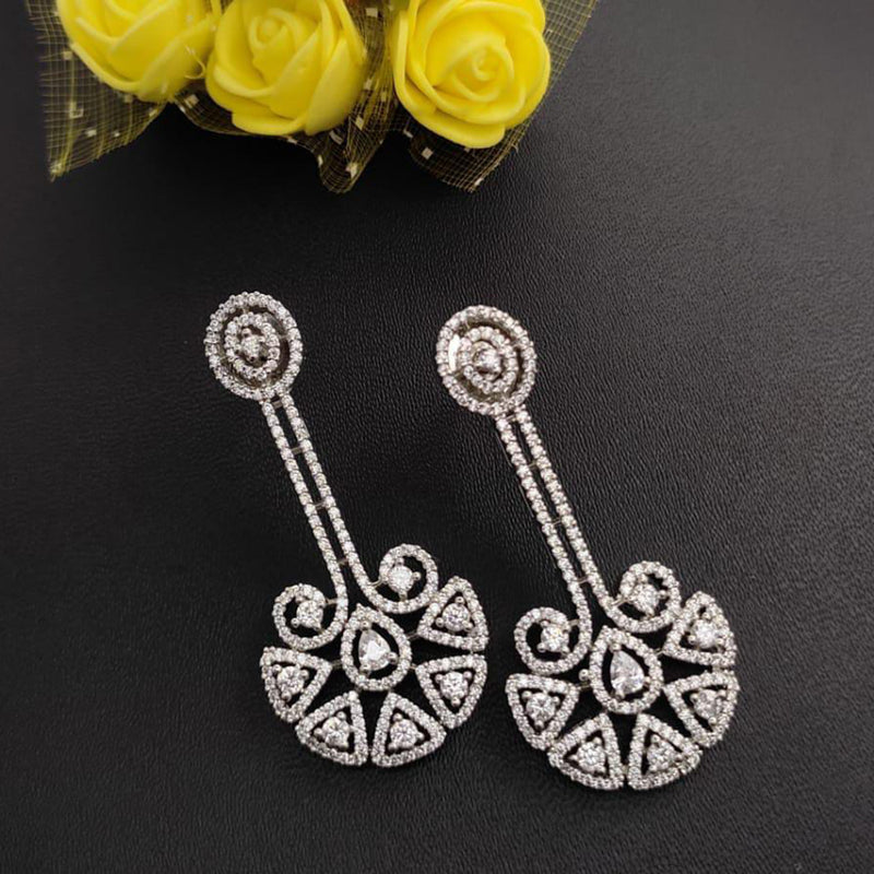 Manisha Jewellery American Diamond Earrings