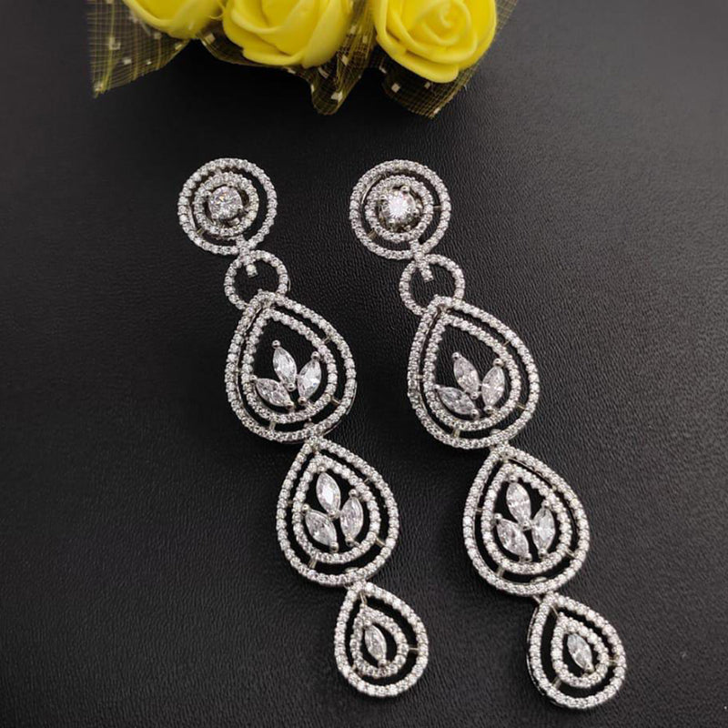 Manisha Jewellery American Diamond Earrings