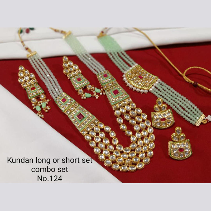 Manisha Jewellery Choker And Long Necklace Set