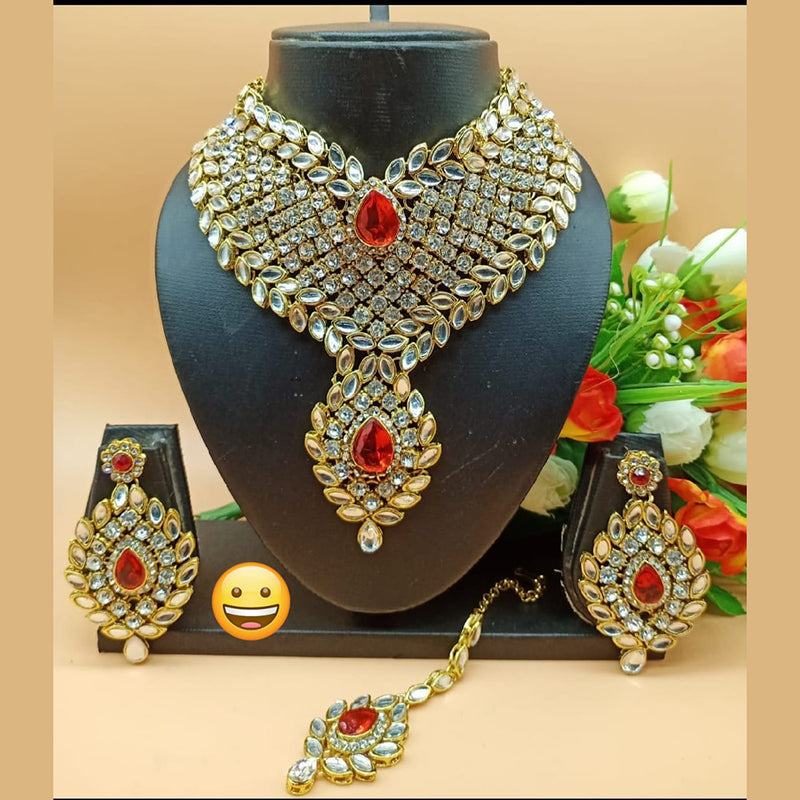 Manisha Jewellery Austrian Stone Necklace Set