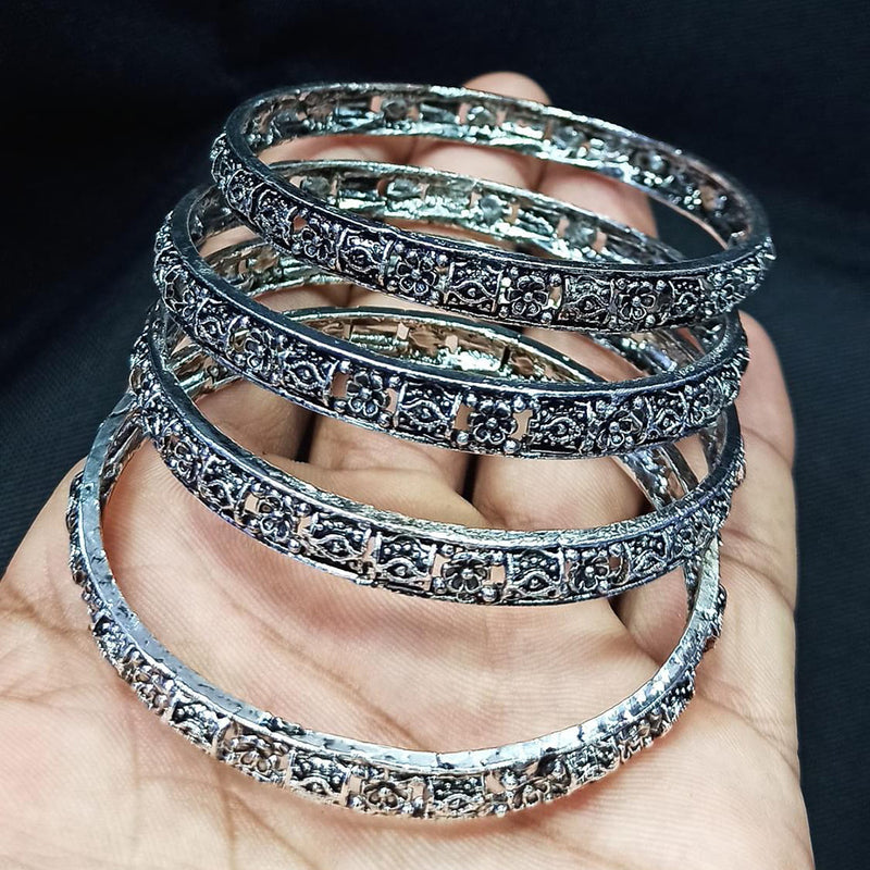 Manisha Jewellery Oxidised Bangles Set