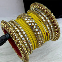 Manisha Jewellery Gold Plated Bangles Set