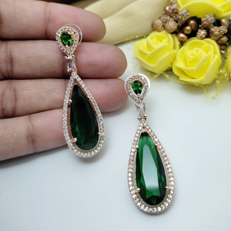 Manisha Jewellery Ad Stone Dangler Earrings