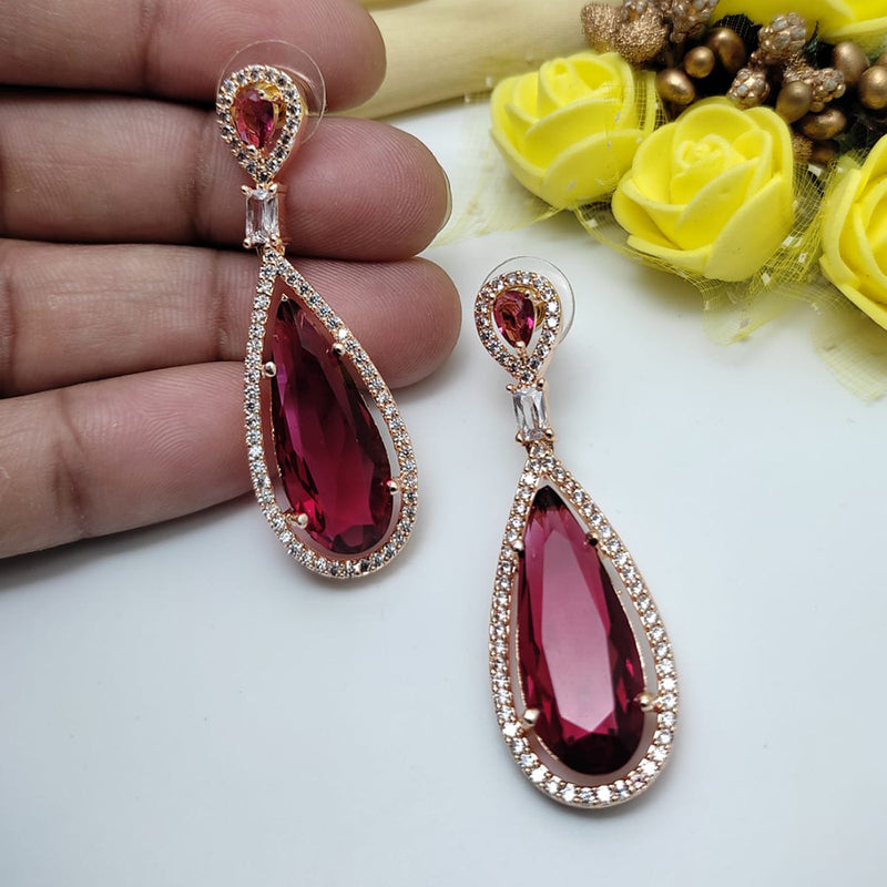 Manisha Jewellery Ad Stone Dangler Earrings