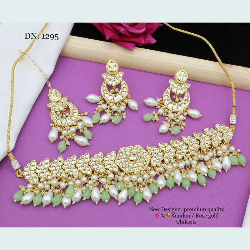 Manisha Jewellery Kundan Choker Necklace Set