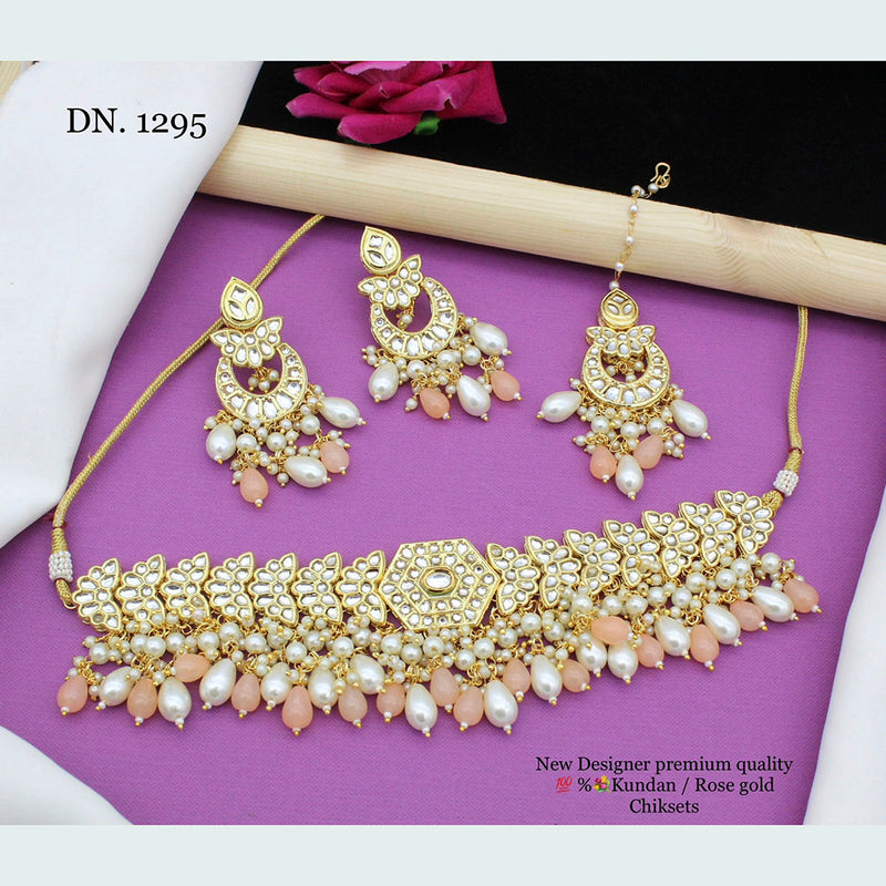 Manisha Jewellery Kundan Choker Necklace Set