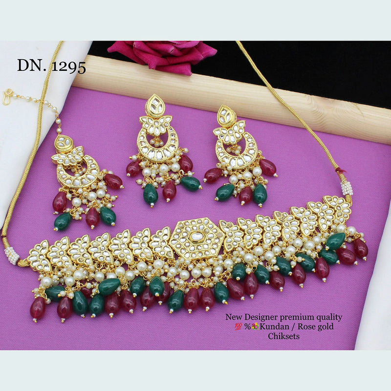 Manisha Jewellery Kundan Choker Necklace Set