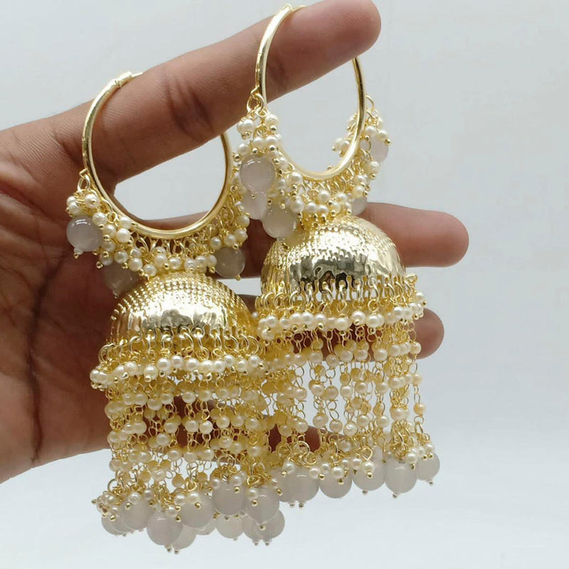 Manisha Jewellery Pearl Dangler Jhumka Earrings