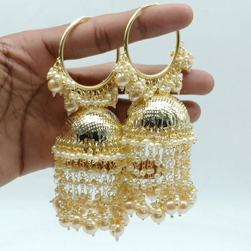 Manisha Jewellery Pearl Dangler Jhumka Earrings