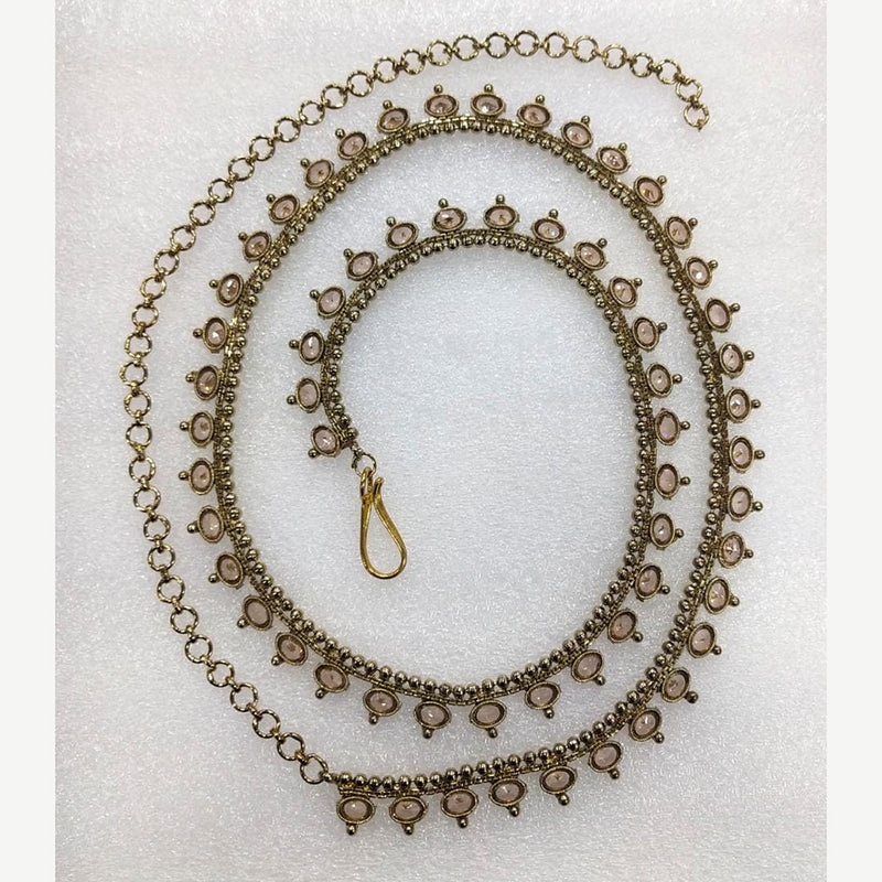 Manisha Jewellery Gold Plated Pota Stone Kamarband