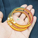 Manisha Jewellery Gold Plated Bangles Set