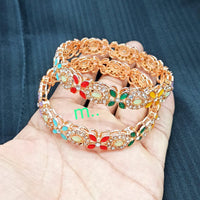 Manisha Jewellery Gold Plated Bangles Set