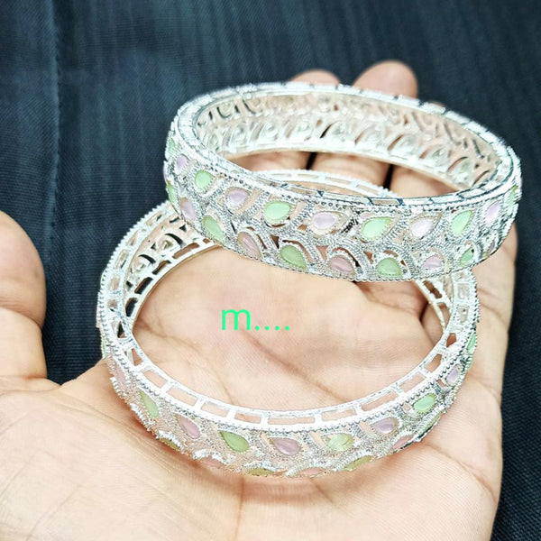Manisha Jewellery Silver Plated Bangles Set