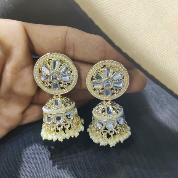 Manisha Jewellery Kundan Stone Dangler Earrings