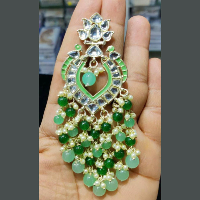 Manisha Jewellery Kundan Stone Dangler Earrings