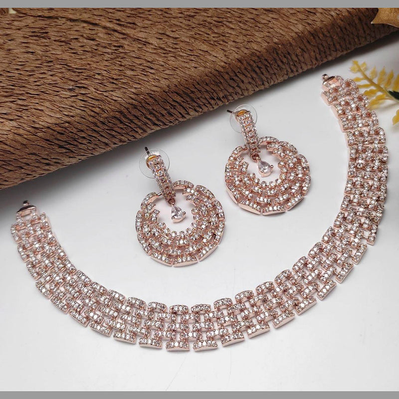 Manisha Jewellery AD Stone Necklace Set